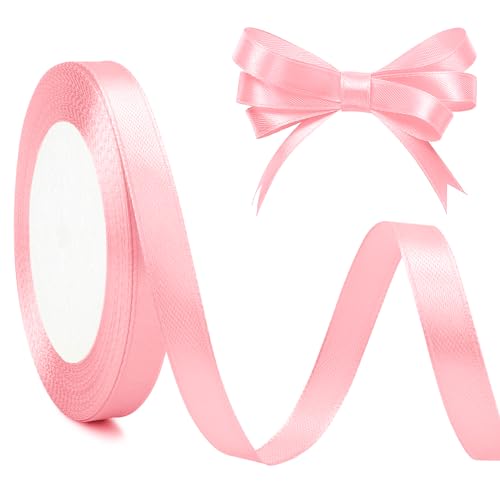 Geschenkband Rosa Schleifenband Rosa Band Satinband Rosa Band 1cm, 23 Meters Geschenkband Satin Rosa Für Gender Reveal Party Deko, Geburtstag, Party Deko, Hochzeitsdeko, Tortendeko, Weihnachten Geschenkband Rosa Schleifenband Rosa Band Satinband Rosa Band 1cm, 23 Meters Geschenkband Satin Rosa Für Gender Reveal Party Deko, Geburtstag, Party Deko, Hochzeitsdeko, Tortendeko, Weihnachten von Nsetriu