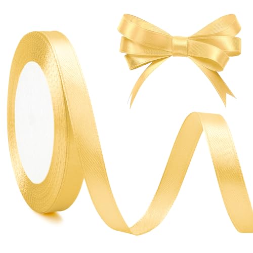 Goldband Geschenkband Gold 10mm Geschenkband Gold 10mm X 23m Goldenes Geschenkband Satinband Gold Geschenkband Satin Für Schleifenband Weihnachten, Schleifenband Gold, Dekoband Auto Goldband Geschenkband Gold 10mm Geschenkband Gold 10mm X 23m Goldenes Geschenkband Satinband Gold Geschenkband Satin Für Schleifenband Weihnachten, Schleifenband Gold, Dekoband Auto von Nsetriu