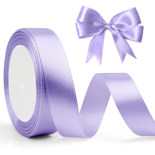 Satinband Lila Lavendel 20mm, 23meters Hellviolett Satinband Satinband Violett Satinbänder Hellviolett Schleifenband Stoffband Für Kunsthandwerk, Ostern Geschenke, Geburtstagsdeko, Bachelorette Party Satinband Lila Lavendel 20mm, 23meters Hellviolett Satinband Satinband Violett Satinbänder Hellviolett Schleifenband Stoffband Für Kunsthandwerk, Ostern Geschenke, Geburtstagsdeko, Bachelorette Party von Nsetriu