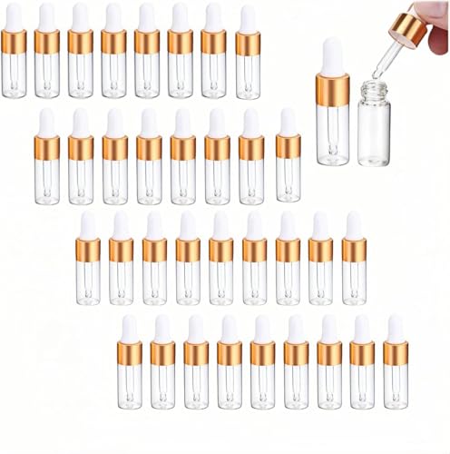 Nucalt Pipettenflasche 30 Stücke Mini Pipettenflasche 3ml Pipettenflasche kleine Glasflasche Transparente Glasflasche mit Tropfpipette,für Ätherisches Öl Aromatherapie Massage Duftöl Probe Nucalt Pipettenflasche 30 Stücke Mini Pipettenflasche 3ml Pipettenflasche kleine Glasflasche Transparente Glasflasche mit Tropfpipette,für Ätherisches Öl Aromatherapie Massage Duftöl Probe von Nucalt