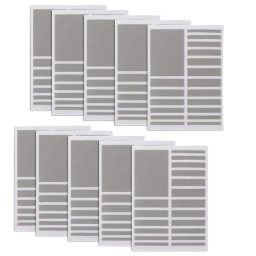 10 Blatt 6 Größen unsichtbarer Einstellschutz Größenversteller für losen Schmuck Ringe Schutz Spanner Abstandshalter Größe Sizer Werkzeug 10 Blatt 6 Größen unsichtbarer Einstellschutz Größenversteller für losen Schmuck Ringe Schutz Spanner Abstandshalter Größe Sizer Werkzeug von Nucelit