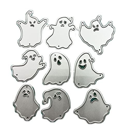 Metall-Stanzformen für Halloween, Karbonstahl, Schablone, Scrapbooking, Prägewerkzeug für Kartenalbum, Dekoration, Halloween, Metall-Stanzschablonen für Kartenherstellung, Scrapbooking, Stanzform von Nucelit