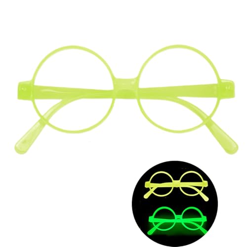 Noctilcent Brillenrahmen für Partys, Halloween, Uni, Brillenrahmen mit fluoreszierendem Licht, Kindergeburtstagsparty-Zubehör Noctilcent Brillenrahmen für Partys, Halloween, Uni, Brillenrahmen mit fluoreszierendem Licht, Kindergeburtstagsparty-Zubehör von Nucelit