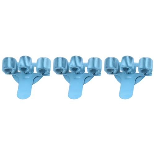 Stift-Organizer mit 3 Löchern und Taschenclip, verstellbare Federringe, Metall-Bleistiftclip für Arzt, Krankenschwester, Uniform, Büro, Schreibtisch-Management-Werkzeug, 3 Stück von Nucelit