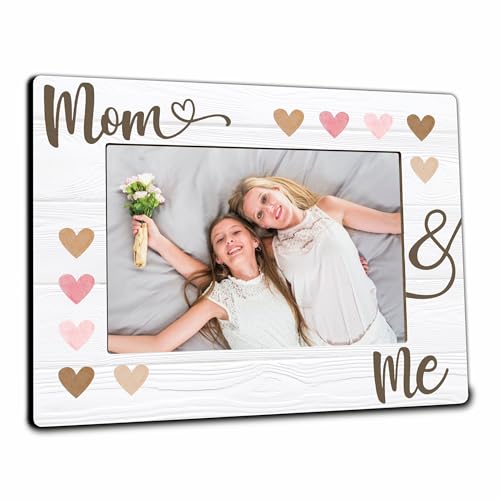 Nuckxy B02 Bilderrahmen aus Holz für 10,2 x 15,2 cm horizontale Fotos, liebevolle Herzen, Tischdekoration, Muttertagsgeschenk, Muttertagsgeschenk, Muttertagsgeschenk, Geschenk für Zuhause und Büro Nuckxy B02 Bilderrahmen aus Holz für 10,2 x 15,2 cm horizontale Fotos, liebevolle Herzen, Tischdekoration, Muttertagsgeschenk, Muttertagsgeschenk, Muttertagsgeschenk, Geschenk für Zuhause und Büro von Nuckxy