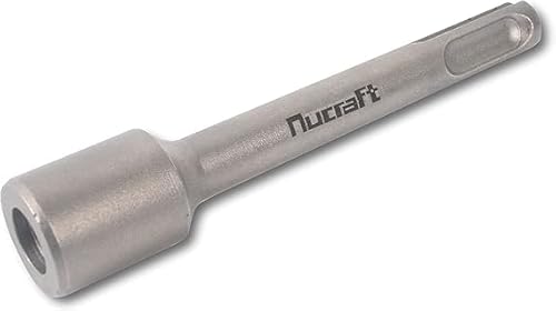 Nucraft Nageleintreiber Professional SDS Plus Setzwerkzeug Einschlagwerkzeug Stahlnagel Nagel Ankerbolzen von Nucraft