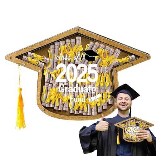 Nudorpn Geldhalter zum Abschluss 2025, Diplombox für Karten und Geld | Mittelstück aus Holz, Dekoration, Glückwunsch für Studenten, Abschluss der High School Universität Nudorpn Geldhalter zum Abschluss 2025, Diplombox für Karten und Geld | Mittelstück aus Holz, Dekoration, Glückwunsch für Studenten, Abschluss der High School Universität von Nudorpn