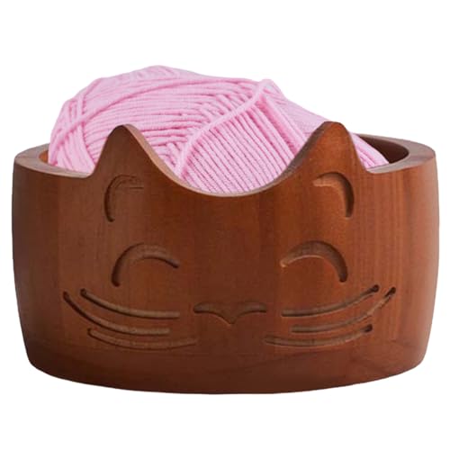 Nudorpn Haken Schüssel, Yarn Bowl Garnaufbewahrungsschale, großer runder Aufbewahrungsständer, Staubstrick-Zubehör für Frauen, Anfänger und Häkelarbeiter Nudorpn Haken Schüssel, Yarn Bowl Garnaufbewahrungsschale, großer runder Aufbewahrungsständer, Staubstrick-Zubehör für Frauen, Anfänger und Häkelarbeiter von Nudorpn