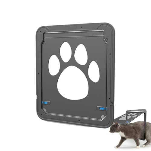 Nudorpn Haustierklappe für Fliegengittertür, Katzenklappe mit Magnetverschluss, Automatische Welpentür Hochstärke Pet Protector, Einfache Installation, Hundetür für Katzen und Hunde Nudorpn Haustierklappe für Fliegengittertür, Katzenklappe mit Magnetverschluss, Automatische Welpentür Hochstärke Pet Protector, Einfache Installation, Hundetür für Katzen und Hunde von Nudorpn