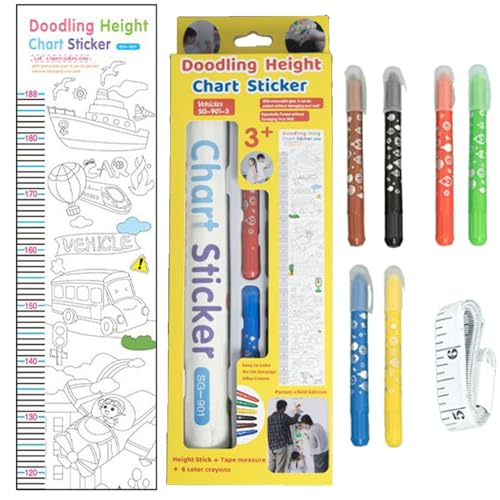 Nudorpn Wandmaß Zur Größenmessung Für Kinder,Zum Bemalen Höhenmesser Wanddeko - Kinderzimmer Spielzimmer Wandsticker Nudorpn Wandmaß Zur Größenmessung Für Kinder,Zum Bemalen Höhenmesser Wanddeko - Kinderzimmer Spielzimmer Wandsticker von Nudorpn