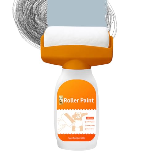 Wandreparatur Rollbürste, 2-in-1 Wandreparaturpaste, Wandfarbe Ausbessern, leistungsstarke Wandreparaturfarbe mit Roller, 500 g Wall Repair Kit für effektive Wandreparatur Wandreparatur Rollbürste, 2-in-1 Wandreparaturpaste, Wandfarbe Ausbessern, leistungsstarke Wandreparaturfarbe mit Roller, 500 g Wall Repair Kit für effektive Wandreparatur von Nudorpn