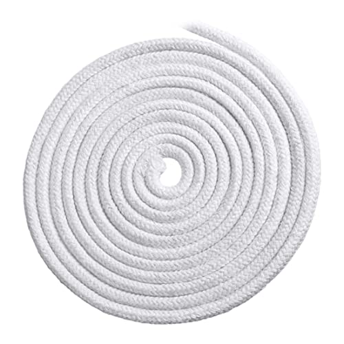 Candle Docht rund geflochtene Baumwollwatte Rauchloser Docht Ersatz für DIY -Öllampe 10 m Durchmesser 6 mm Baumwolle für Kerzenherstellung Candle Docht rund geflochtene Baumwollwatte Rauchloser Docht Ersatz für DIY -Öllampe 10 m Durchmesser 6 mm Baumwolle für Kerzenherstellung von Nuelreva