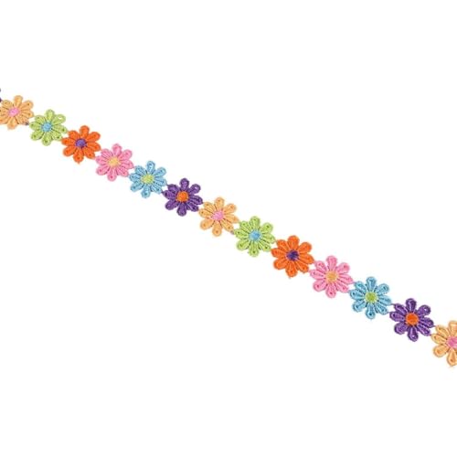 Daisy Blumenspitzenverkleidung Ribbon 15 Meter Regenbogen farbenfrohe Nähen handwerk Spitze gestickt Applique Vintage -Kanten -Zutaten Stoff für DIY -Nähen Daisy Blumenspitzenverkleidung Ribbon 15 Meter Regenbogen farbenfrohe Nähen handwerk Spitze gestickt Applique Vintage -Kanten -Zutaten Stoff für DIY -Nähen von Nuelreva