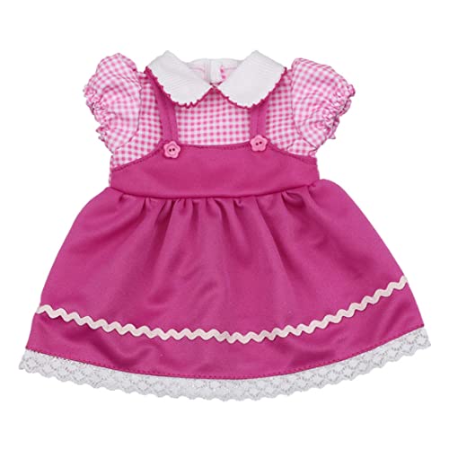 Nuelreva Babypuppen Kleidung Rose rotes Kleid mit Schultergurten passt 18 Zoll Mädchen Dollbaby Puppen Kleidung Nuelreva Babypuppen Kleidung Rose rotes Kleid mit Schultergurten passt 18 Zoll Mädchen Dollbaby Puppen Kleidung von Nuelreva