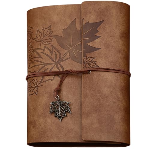 Nuelreva Leather Journal 160 Seiten Leder Notebook A5 Größe Täglicher Notizblock Nuelreva Leather Journal 160 Seiten Leder Notebook A5 Größe Täglicher Notizblock von Nuelreva
