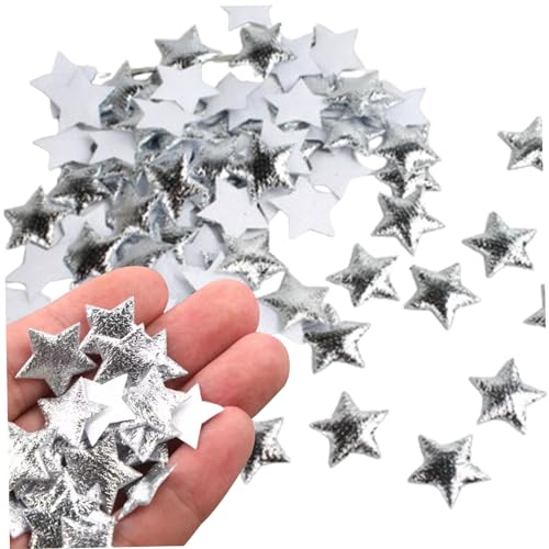 Sternflecken 200pcs 0, 6 -Zoll -Eisen auf Sternen Applique glänzende gestickte Patches auf Reparatur für Kleidung Jacken Kleidungshüge Schuhe Rucksäcke DIY Accessoire Silveron Sternflecken 200pcs 0, 6 -Zoll -Eisen auf Sternen Applique glänzende gestickte Patches auf Reparatur für Kleidung Jacken Kleidungshüge Schuhe Rucksäcke DIY Accessoire Silveron von Nuelreva