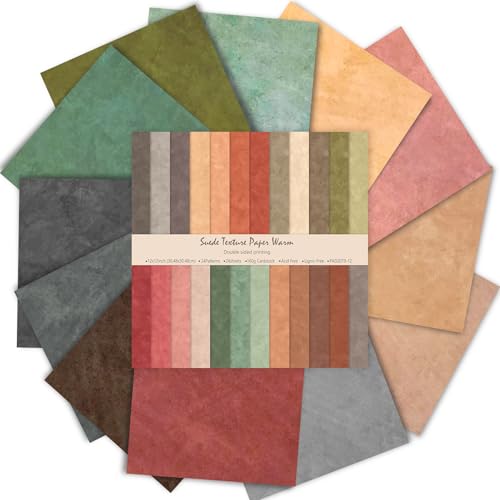 Scrapbook-Papier, 30,5 x 30,5 cm, 24 Blatt/24 Designs, doppelseitig, strukturiertes Kraftpapier, böhmisches Muster, Scrapbooking, Papierkarten für Junk-Tagebücher, Kartenherstellung, Origami-Fotoalbum Scrapbook-Papier, 30,5 x 30,5 cm, 24 Blatt/24 Designs, doppelseitig, strukturiertes Kraftpapier, böhmisches Muster, Scrapbooking, Papierkarten für Junk-Tagebücher, Kartenherstellung, Origami-Fotoalbum von Nufiwra