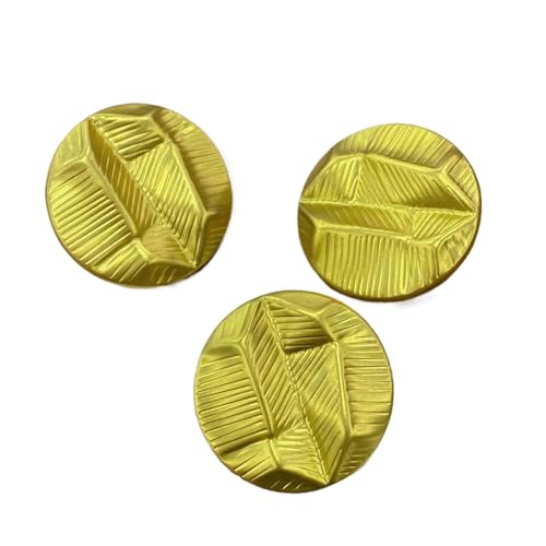 Dekorative Metallknöpfe, 15 mm, 18 mm, 23 mm (Farbe 2, 15 mm, 6 Stück) von Nuheekg