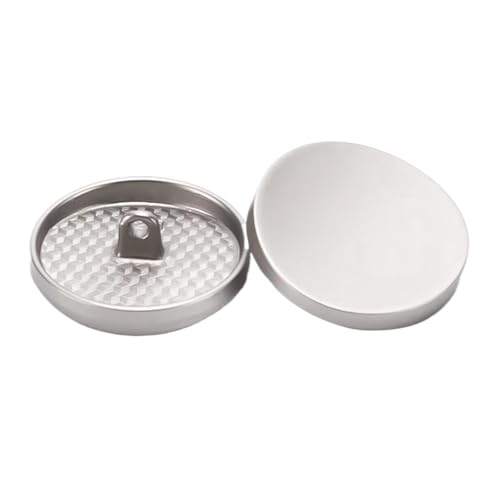 Konkave Metallknöpfe für Mäntel, 15 - 30 mm, Farbe 3, 28 mm, 6 Stück von Nuheekg