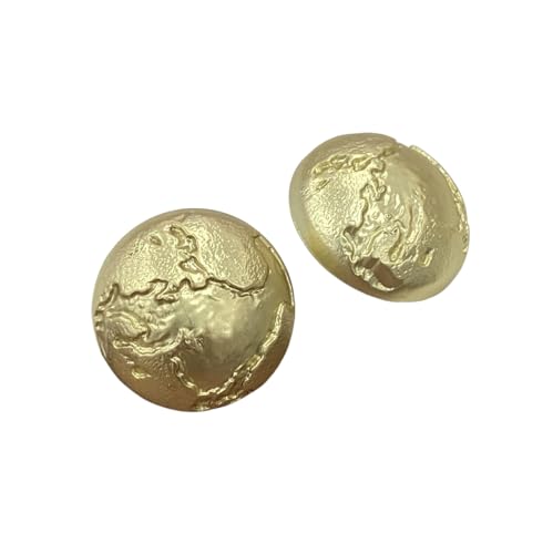 Metallknöpfe, 15 mm, 18 mm, 20 mm, 23 mm (Farbe 2, 15 mm, 6 Stück) von Nuheekg