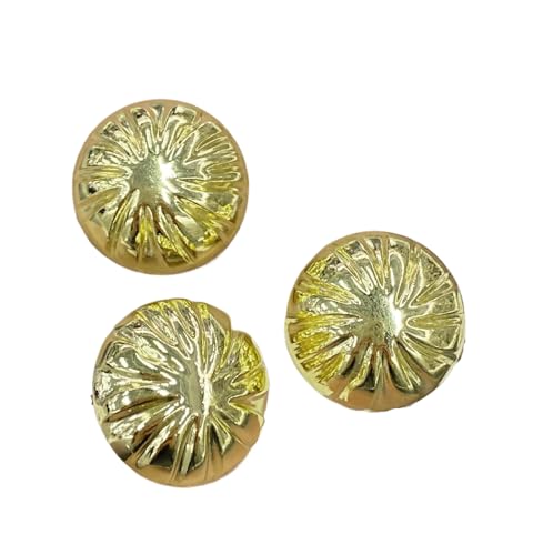 Metallknöpfe 12 mm bis 23 mm, 6 Stück (Farbe 1, 20 mm) von Nuheekg