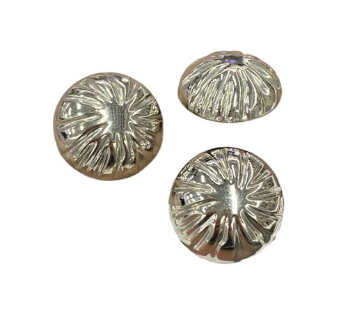 Metallknöpfe 12 mm bis 23 mm (Farbe 2, 18 mm, 6 Stück) von Nuheekg