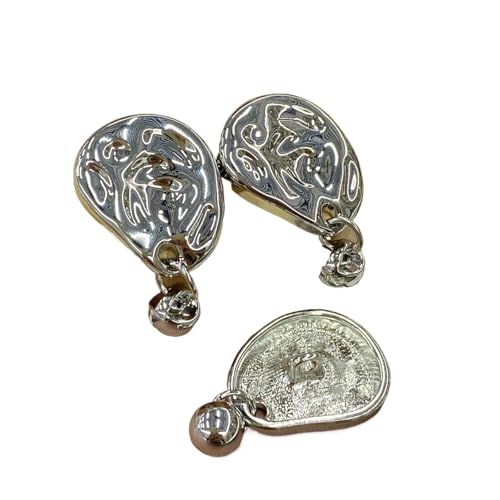 Metallknöpfe für Anhänger, 18 mm/23 mm, 6 Stück, Farbe 2, 18 mm, 6 Stück von Nuheekg