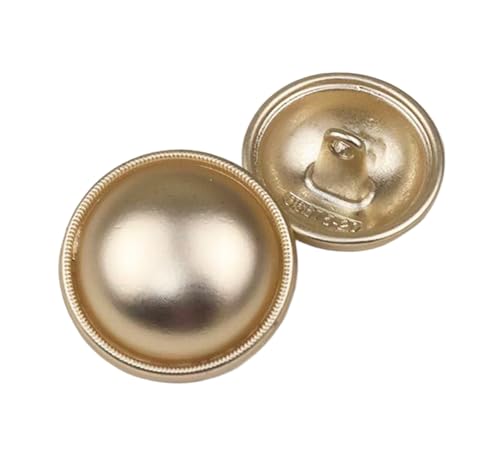 Metallknöpfe in Pilzform, 15 mm bis 23 mm, Farbe 1, 20 mm, 6 Stück Metallknöpfe in Pilzform, 15 mm bis 23 mm, Farbe 1, 20 mm, 6 Stück von Nuheekg