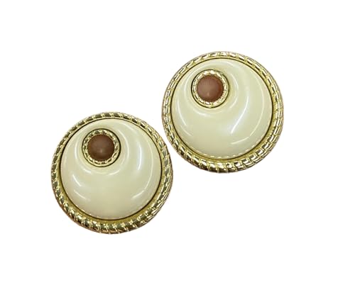 Metallknöpfe in Tropfenform, 18 mm, 20 mm, 23 mm, 6 Stück, Farbe 1, 18 mm, 6 Stück von Nuheekg