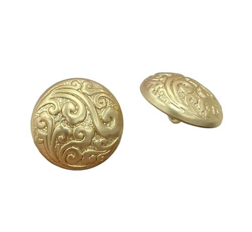 Metallknöpfe mit Wolkenmuster, 12 mm bis 23 mm, 6 Stück, Farbe 1, 12 mm, 6 Stück Metallknöpfe mit Wolkenmuster, 12 mm bis 23 mm, 6 Stück, Farbe 1, 12 mm, 6 Stück von Nuheekg