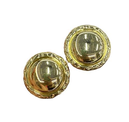 Metallknöpfe mit hohem Schaft, 15 mm/18 mm/20 mm/23 mm, 6 Stück (Farbe 1, 18 mm) von Nuheekg