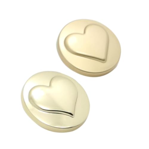 Modische Metallknöpfe, 10 mm, 18 mm, 20 mm, 23 mm, 25 mm (Farbe 1, 10 mm, 5 Stück) von Nuheekg
