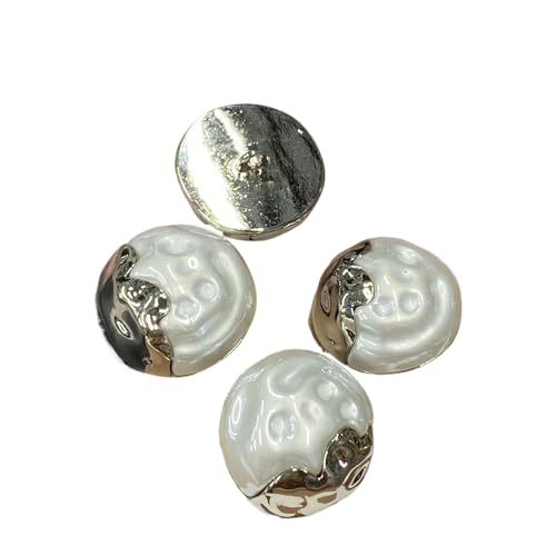 Perlenknöpfe, 20 mm/23 mm, zweifarbig, 6 Stück, Farbe 2, 20 mm, 6 Stück Perlenknöpfe, 20 mm/23 mm, zweifarbig, 6 Stück, Farbe 2, 20 mm, 6 Stück von Nuheekg