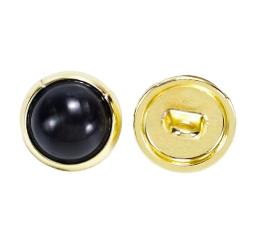 Runde Pulloverknöpfe, Zubehör (Farbe 8, 12 mm, 6 Stück) von Nuheekg