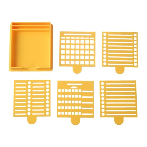 Haftnotiz-Schablone, tragbarer Haftnotizen, Memo-Pad-Spender, wiederverwendbar und umweltfreundlich, kompakt und tragbar, 7,6 x 7,6 x 9,2 cm, für Zuhause, Arbeitszimmer, Schreibtisch, Arbeitsplatz Haftnotiz-Schablone, tragbarer Haftnotizen, Memo-Pad-Spender, wiederverwendbar und umweltfreundlich, kompakt und tragbar, 7,6 x 7,6 x 9,2 cm, für Zuhause, Arbeitszimmer, Schreibtisch, Arbeitsplatz von Nuhjytgf