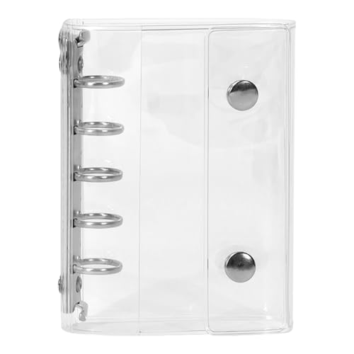 Transparentes Aufkleberbuch, Transparenz, 24,8x12,5 Cm, Transparente Aufkleber Binder, Ästhetisches Aufkleber -Notizbuch, Flexibles Design, Für Scrapbooking Planer Decoration Travel von Nuhjytgf