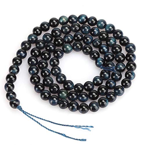 Armband Tiger Eye Perlen, Tiger Eye Round Beads, Hochglanz für die Schmuckherstellung Crystal Loose Beads DIY Schmuckzubehör DIY Making(4mm【92pcs/string】) von Nunafey