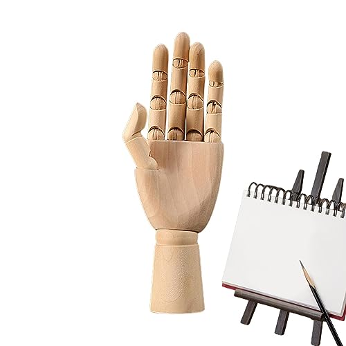 Nupaque Handmodell aus Holz – Holzgelenke, Künstler-Handmodell, bewegliche Holzpuppe für Damen, Künstlermodell für Tischausstellung Nupaque Handmodell aus Holz – Holzgelenke, Künstler-Handmodell, bewegliche Holzpuppe für Damen, Künstlermodell für Tischausstellung von Nupaque