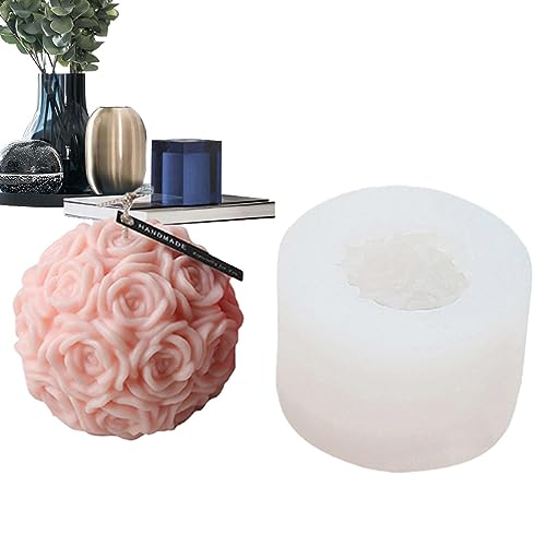 Rosenblüten-Silikonform – -Rosenblüten-Kerzenform | antihaftbeschichtete ästhetische Schreibtischdekoration Bastelform für Valentinstagskerzen Epoxidharz Gießen Nupaque Rosenblüten-Silikonform – -Rosenblüten-Kerzenform | antihaftbeschichtete ästhetische Schreibtischdekoration Bastelform für Valentinstagskerzen Epoxidharz Gießen Nupaque von Nupaque