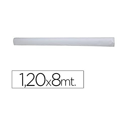 Nupik R.4045 Tischdecke, weiß, 1,20 x 8 m, Mehrfarbig, 66 Stück von Nupik
