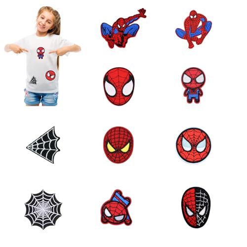 Nurila 10 stück Patches zum Aufbügeln, Aufnäher zum Aufbügeln, Bügelflicken Kinder, Aufbügelflicken, Bügelbilder Kinder für DIY T-Shirt Jeans Rucksäcke Hut Segeltuchschuhe Nurila 10 stück Patches zum Aufbügeln, Aufnäher zum Aufbügeln, Bügelflicken Kinder, Aufbügelflicken, Bügelbilder Kinder für DIY T-Shirt Jeans Rucksäcke Hut Segeltuchschuhe von Nurila