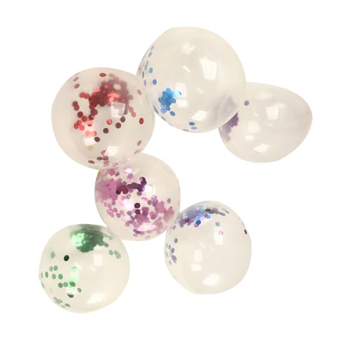 Nurnesy 60pcs Pailletten Transparente Luftballons - Runde Latex -Dekorationsballons für Geburtstagsfeiern, Feiertage und Hoffeiern Nurnesy 60pcs Pailletten Transparente Luftballons - Runde Latex -Dekorationsballons für Geburtstagsfeiern, Feiertage und Hoffeiern von Nurnesy