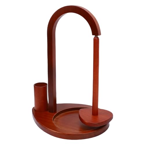 Nurnesy Buchenholzgarnkugelhalter - Multi Funktionaler Häkelgarnspinner mit Glattem Finish für Handgefertigtes Handwerk Nurnesy Buchenholzgarnkugelhalter - Multi Funktionaler Häkelgarnspinner mit Glattem Finish für Handgefertigtes Handwerk von Nurnesy