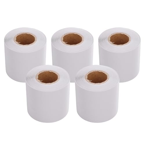 Nurnesy Mini Split Draht Wickler PVC -Klebeband, 5 Rollen 2,36in X 31,2ft Klimaanlagenkanalisolierung für Wechselstromversiegelung mit 3 Schlüsselwort, Tragbar, Tragbar von Nurnesy