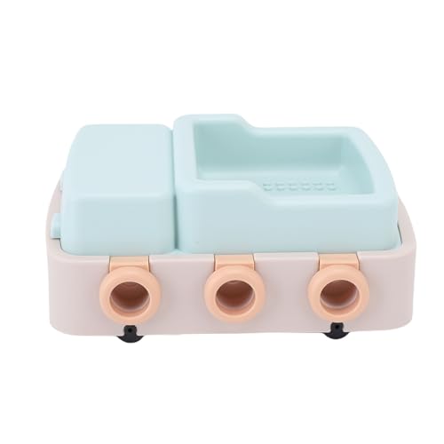 Nurnesy Nette Cartoon Animal Ice Cream Form - Wiederverwendbares Silikoneis -Eis -Pop -Maker mit Stöcken, DIY Hausgemachte Eiscreme | Blau von Nurnesy