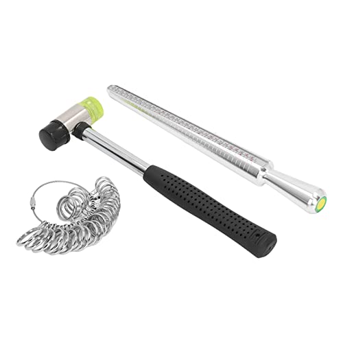 Ring Sizer Messwerkzeug Schmuckherstellung Werkzeuge Zubehör 31 Stück Finger Sizer Kit Aluminiumlegierung Messer mit US Hong Kong Japan Europa Größe für Größenmessung Schmuck Ring Sizer Messwerkzeug Schmuckherstellung Werkzeuge Zubehör 31 Stück Finger Sizer Kit Aluminiumlegierung Messer mit US Hong Kong Japan Europa Größe für Größenmessung Schmuck von Nurnesy