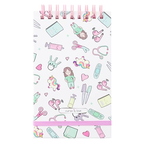 Nurse is Love Notizblock Klein Für Krankenschwester | Mini Notizbuch A7 - Block Kariert | Krankenschwester Zubehör Passt Zu Kugelschreiber & Bauchtasche - Medizinische Schulungsmaterialien -UNICORNS Nurse is Love Notizblock Klein Für Krankenschwester | Mini Notizbuch A7 - Block Kariert | Krankenschwester Zubehör Passt Zu Kugelschreiber & Bauchtasche - Medizinische Schulungsmaterialien -UNICORNS von Nurse is Love