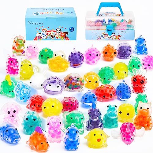 Nuseya 42 STK. Squishy Fidget Toys Mochis Squishy Kawaii Spielzeug für Kinder Squeeze Balls Anti Stress Spielzeug für Mitgebsel Kindergeburtstag Geschenke für Kinder mit Box Keine Duplikate Tiere Nuseya 42 STK. Squishy Fidget Toys Mochis Squishy Kawaii Spielzeug für Kinder Squeeze Balls Anti Stress Spielzeug für Mitgebsel Kindergeburtstag Geschenke für Kinder mit Box Keine Duplikate Tiere von Nuseya