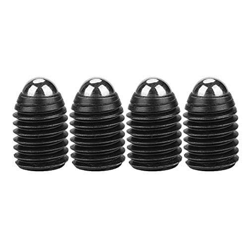 Ball Plunger Set 10 Stück M12 Federkugelverschlüsse aus Kohlenstoffstahl für mechanische Geräte und Maschinen präzise Positionierung und Druckausübung (M12*16 (10pcs)) von NutriEss