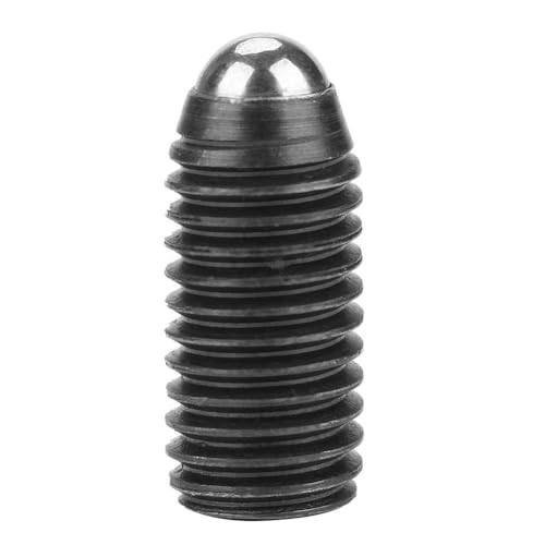Ball Plunger Set 10 Stück M12 Federkugelverschlüsse aus Kohlenstoffstahl für mechanische Geräte und Maschinen präzise Positionierung und Druckausübung (M12*25 (10pcs)) von NutriEss
